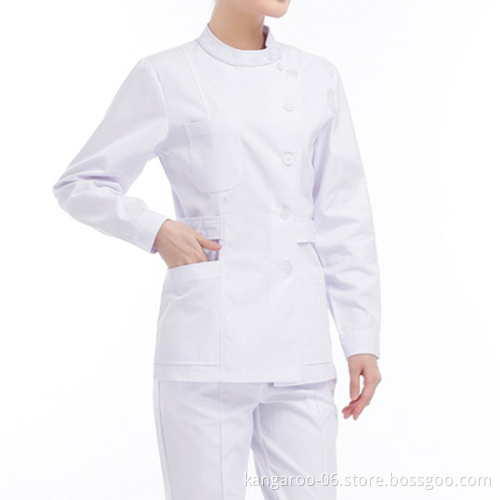 Wholesale Long Sleeves Model Of Hospital Nurses Uniform Suit